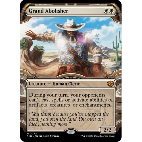 Grand Abolisher (Showcase) FOIL - BIG