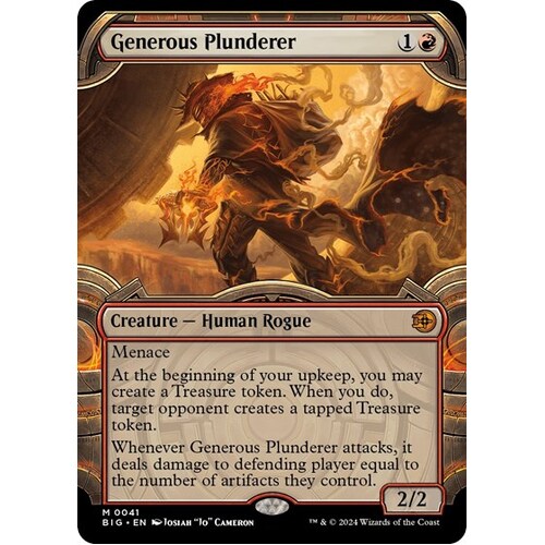 Generous Plunderer (Showcase) FOIL - BIG