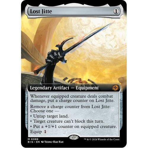 Lost Jitte (Extended Art) FOIL - BIG