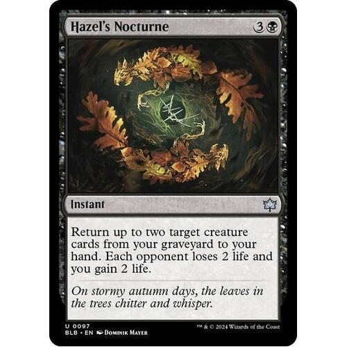 Hazel's Nocturne - BLB