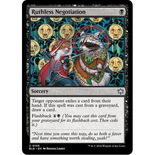 Ruthless Negotiation - BLB