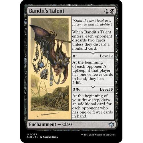 Bandit's Talent FOIL - BLB