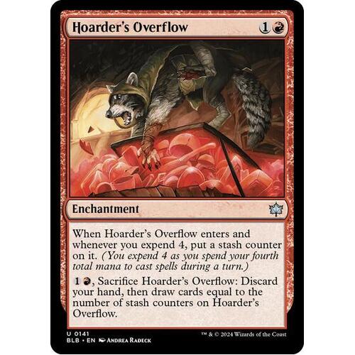 Hoarder's Overflow FOIL - BLB