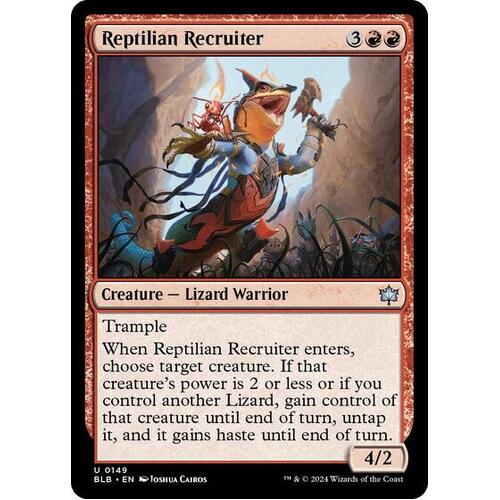 Reptilian Recruiter FOIL - BLB