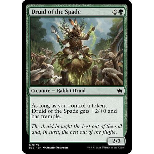 Druid of the Spade FOIL - BLB