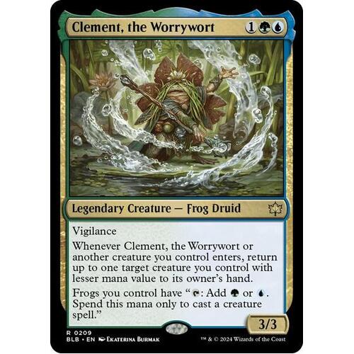 Clement, the Worrywort FOIL - BLB