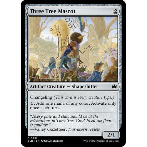 Three Tree Mascot FOIL - BLB