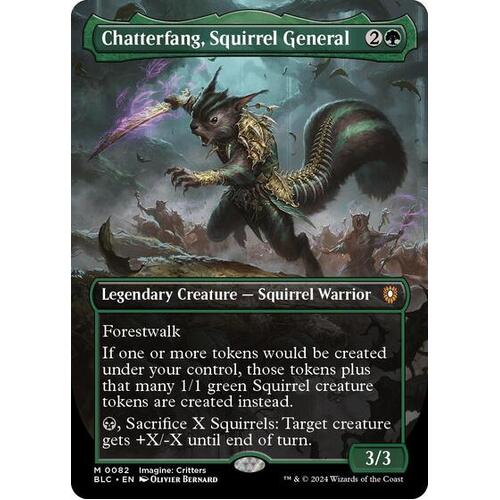 Chatterfang, Squirrel General (Borderless) - BLC