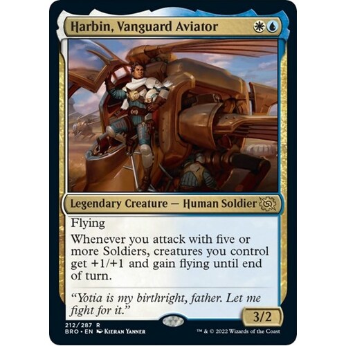 Harbin, Vanguard Aviator - BRO