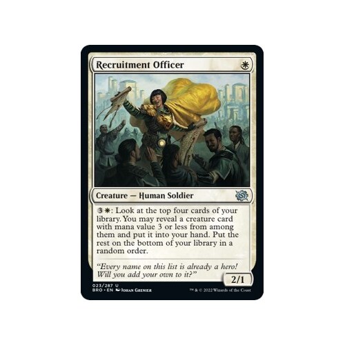 Recruitment Officer FOIL - BRO