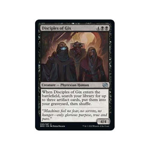 Disciples of Gix FOIL - BRO