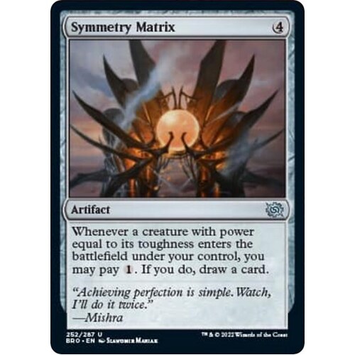 Symmetry Matrix FOIL - BRO