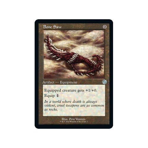 Bone Saw FOIL - BRR