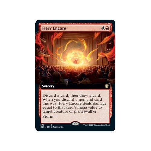 Fiery Encore (Extended Art) - C21