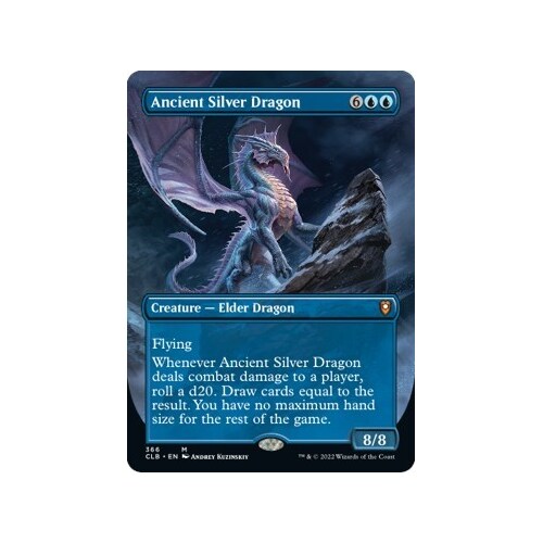 Ancient Silver Dragon (Borderless)