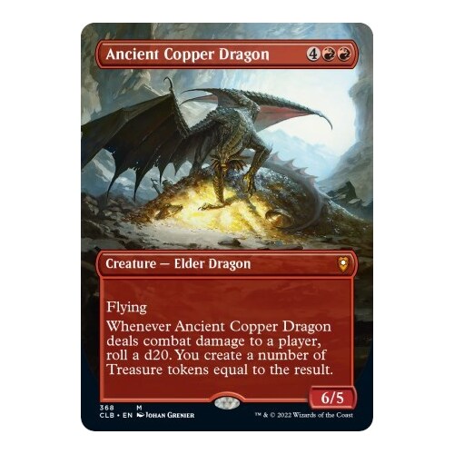 Ancient Copper Dragon (Borderless)