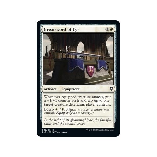 Greatsword of Tyr FOIL