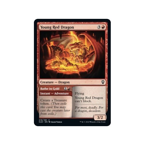 Young Red Dragon FOIL