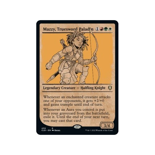 Mazzy, Truesword Paladin (Showcase) FOIL