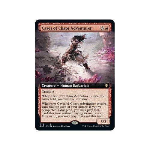 Caves of Chaos Adventurer (Extended Art) FOIL