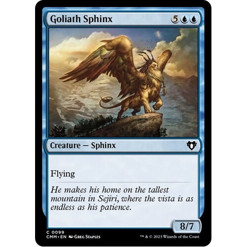 Goliath Sphinx - CMM