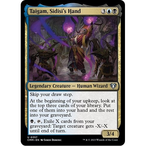 Taigam, Sidisi's Hand - CMM