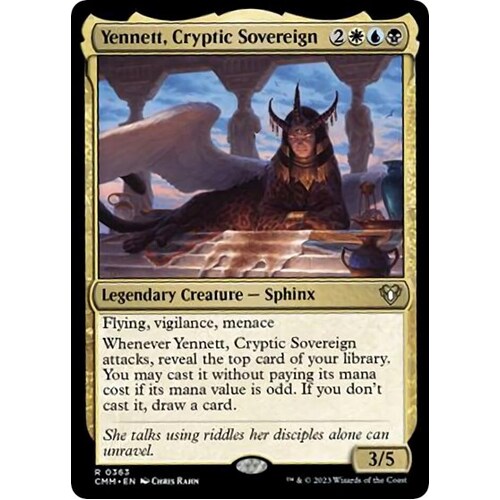 Yennett, Cryptic Sovereign - CMM