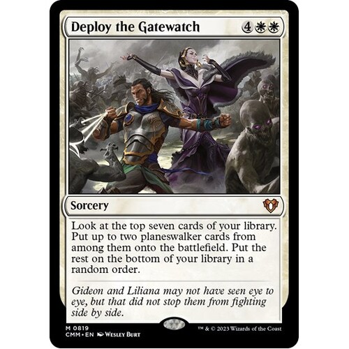 Deploy the Gatewatch - CMM