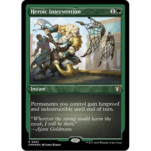 Heroic Intervention (Foil Etched) FOIL - CMM