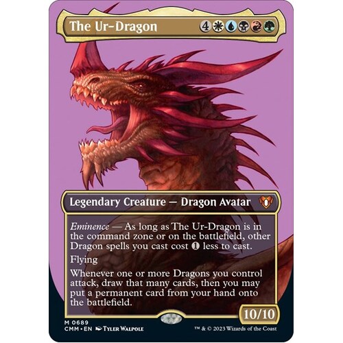 The Ur-Dragon (Borderless) FOIL - CMM