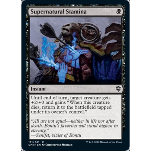 Supernatural Stamina - CMR