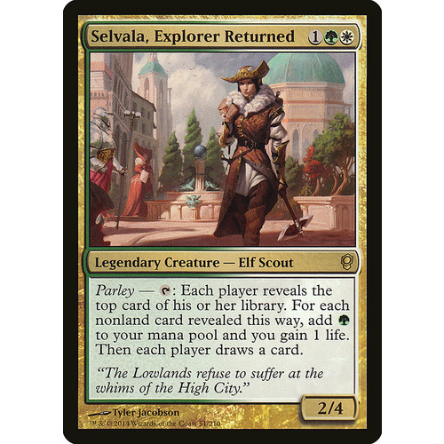 Selvala, Explorer Returned - CNS