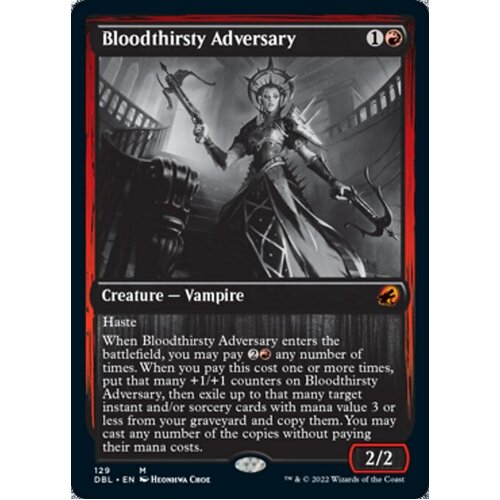 Bloodthirsty Adversary - DBL