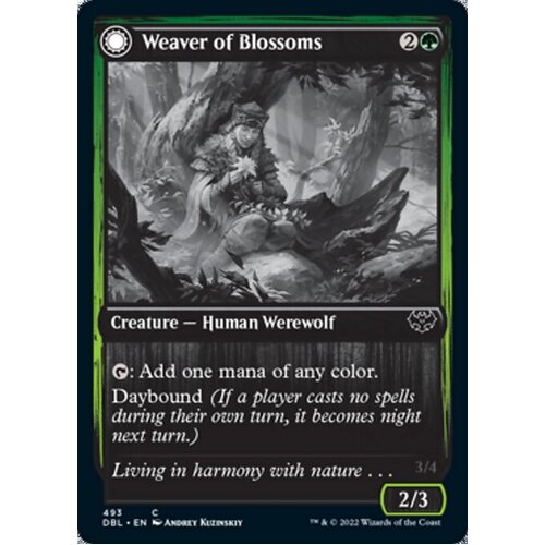 Weaver of Blossoms // Blossom-Clad Werewolf FOIL - DBL