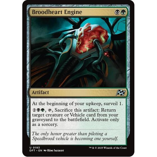 Broodheart Engine - DFT