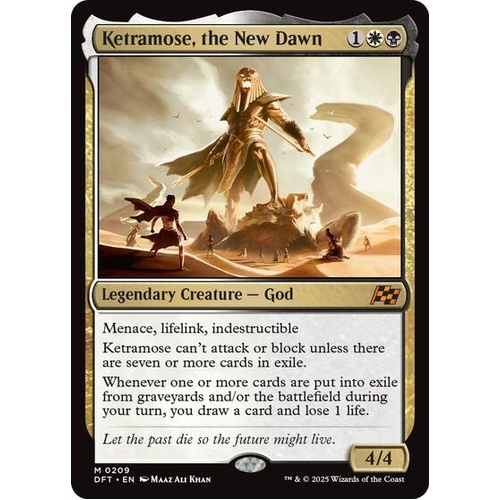 Ketramose, the New Dawn - DFT