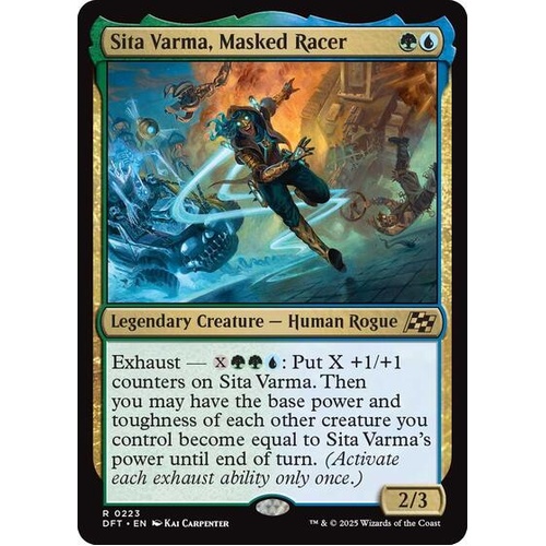 Sita Varma, Masked Racer - DFT