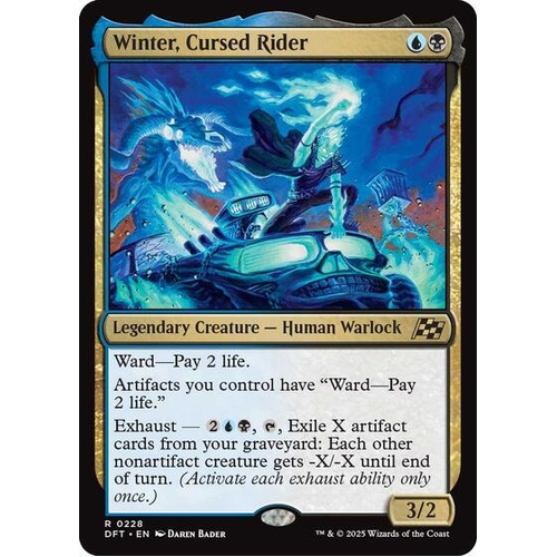 Winter, Cursed Rider - DFT