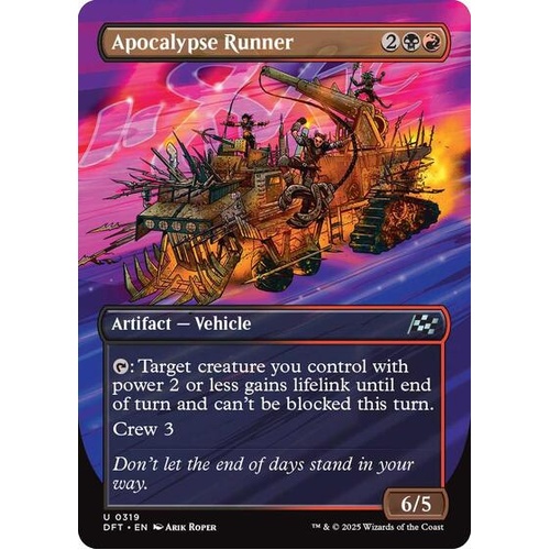 Apocalypse Runner (Borderless) - DFT