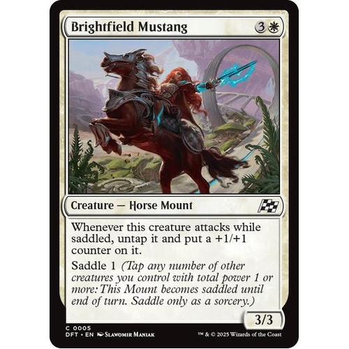 Brightfield Mustang FOIL - DFT