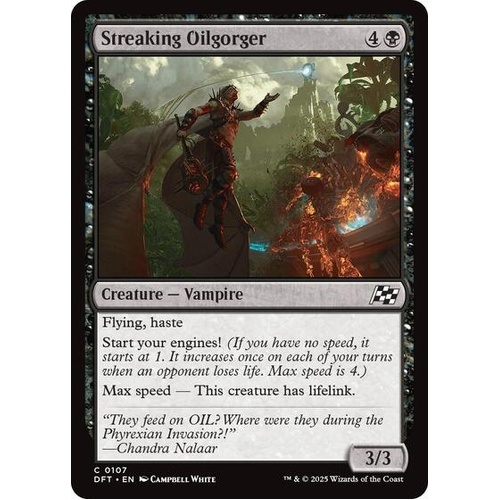 Streaking Oilgorger FOIL - DFT