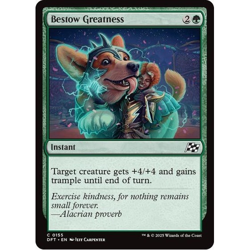 Bestow Greatness FOIL - DFT