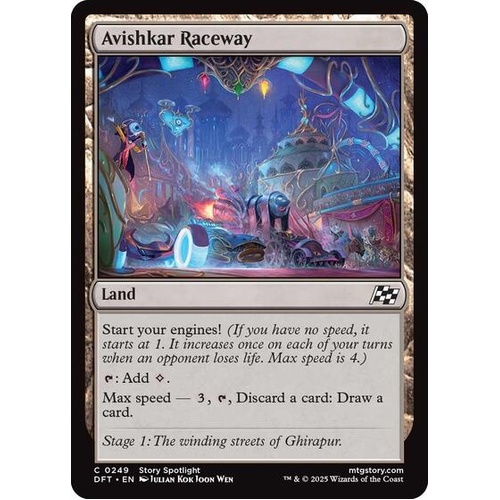 Avishkar Raceway FOIL - DFT