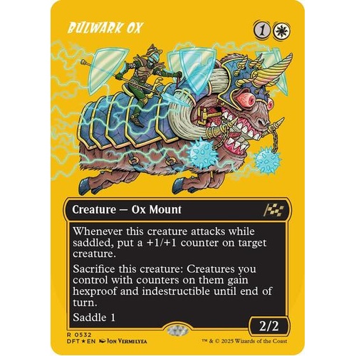 Bulwark Ox (Borderless) (First-Place Foil) FOIL - DFT