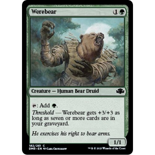 Werebear - DMR