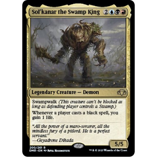 Sol'kanar the Swamp King - DMR