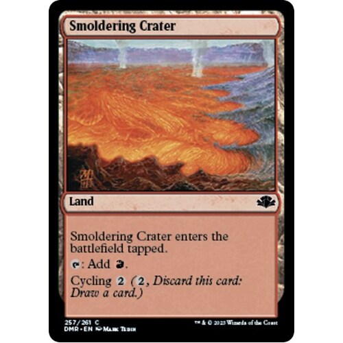 Smoldering Crater - DMR