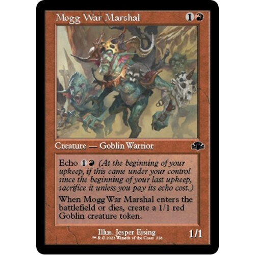 Mogg War Marshal (Retro Frame) - DMR