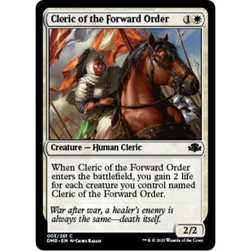 Cleric of the Forward Order FOIL - DMR