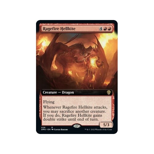 Ragefire Hellkite (Extended Art) - DMU